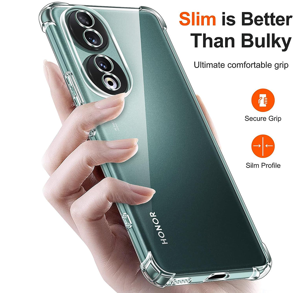 Coque pour Honor 90, Techsuit, Anti-choc Claire, Transparente