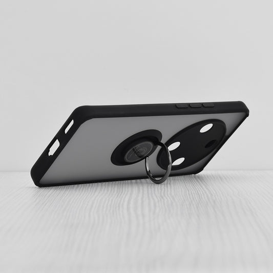 Hoes voor Honor Magic6 Lite, Techsuit, Glinth, Zwart