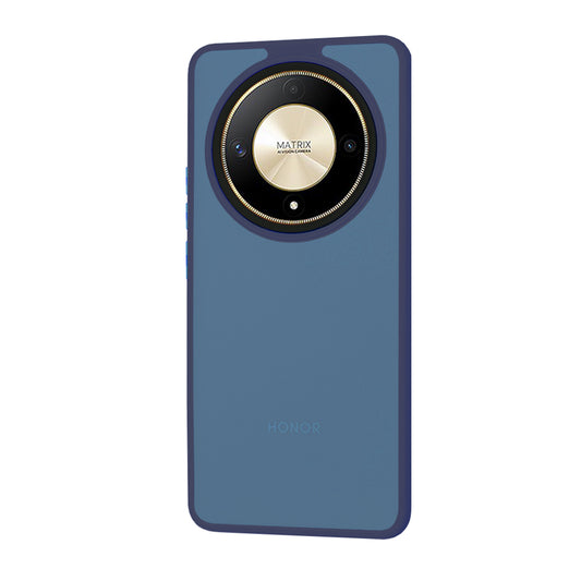 Hoes voor Honor Magic6 Lite, Techsuit, HaloFrost, Marineblauw