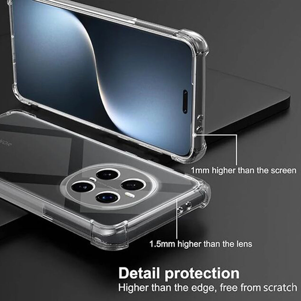 Coque pour Honor Magic7 Pro, Techsuit, Antichoc Claire, Transparente