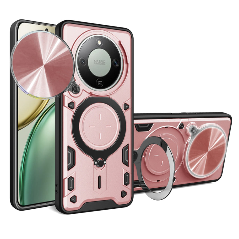 Hoes voor Honor Magic8 Lite, Techsuit, CamGuard Pro, Goudroze