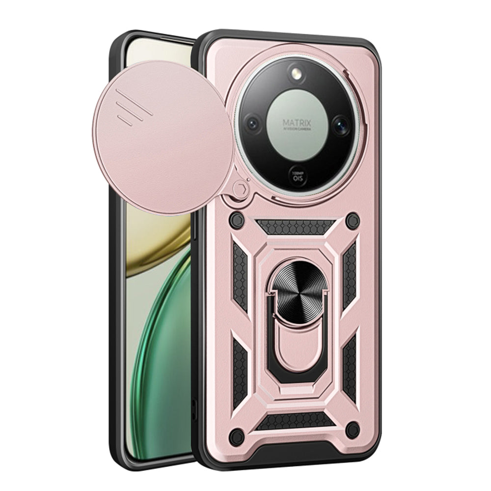 Hülle für Honor Magic8 Lite, Techsuit, CamShield, Roségold