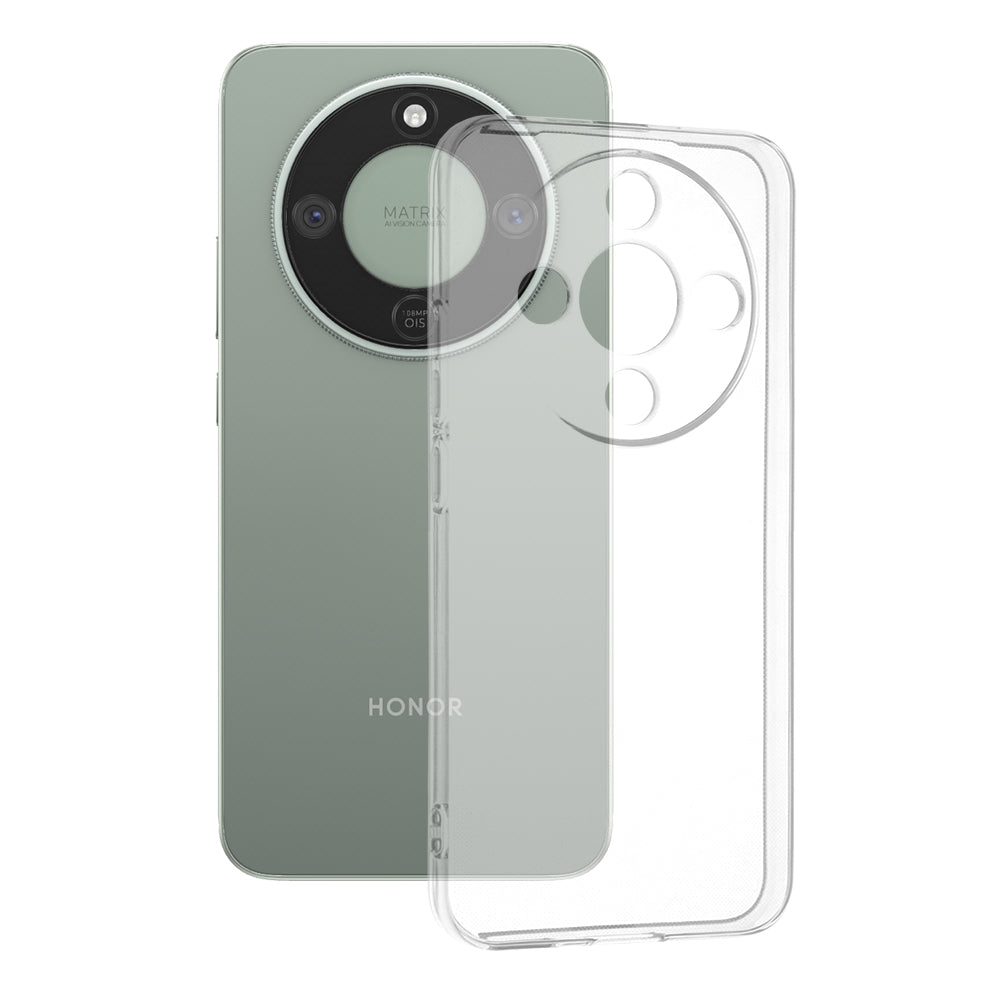 Hoes voor Honor Magic8 Lite, Techsuit, Clear, Transparant