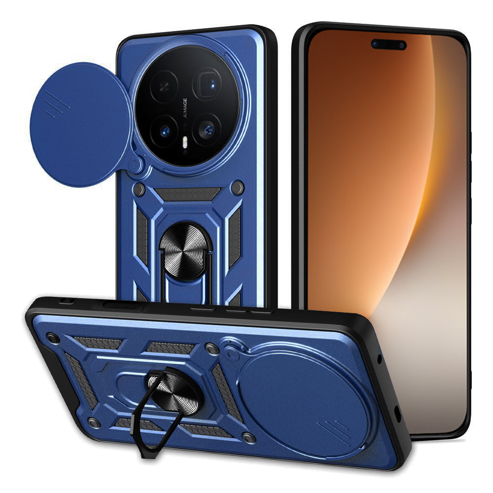 Étui pour Honor Magic8 Pro, Techsuit, CamShield, Bleu
