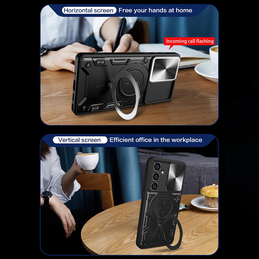 Hoes voor Honor X5c Plus, Techsuit, CamGuard Pro, Rood