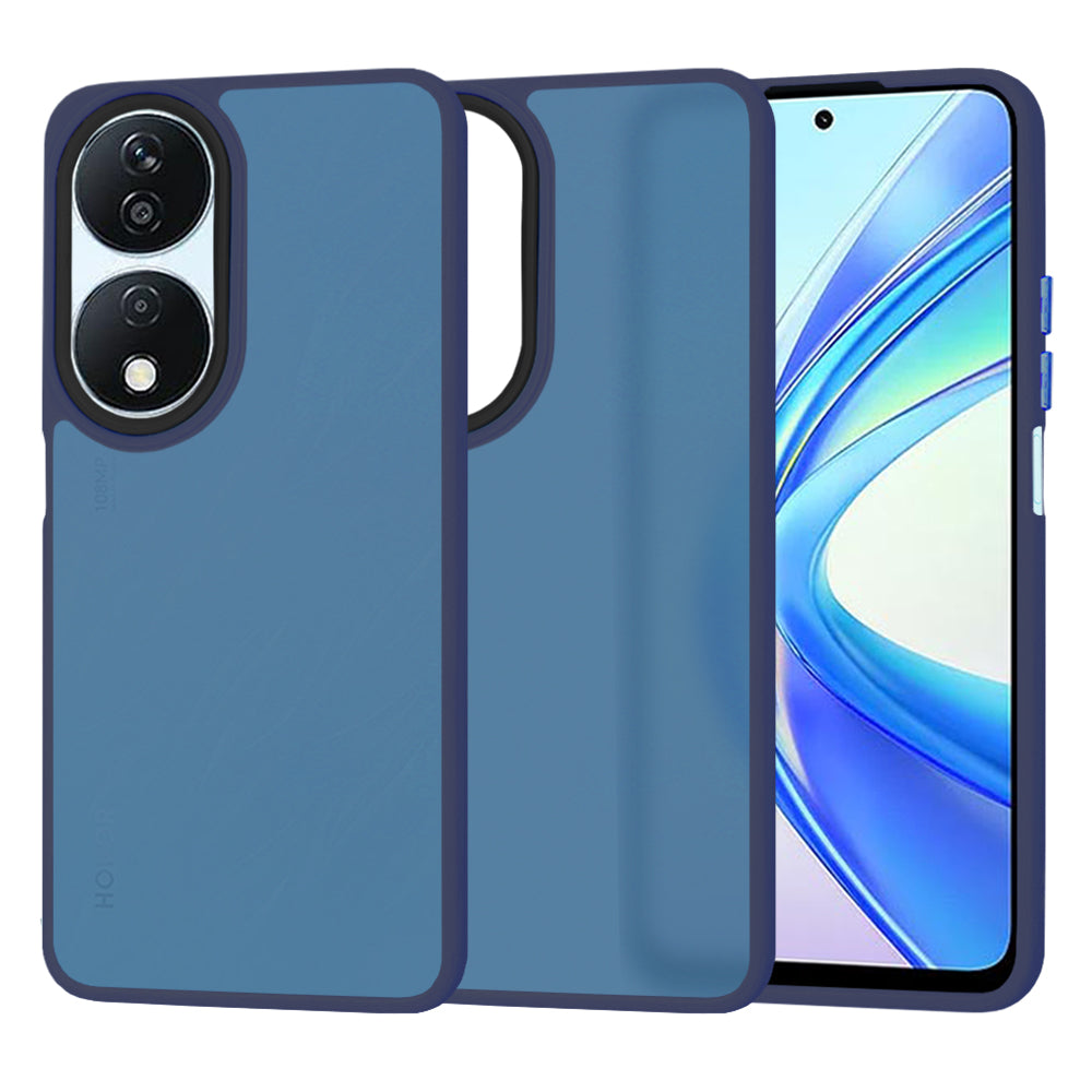 Coque pour Honor X7b 5G / 90 Smart / X7b 4G, Techsuit, HaloFrost, Bleu marine