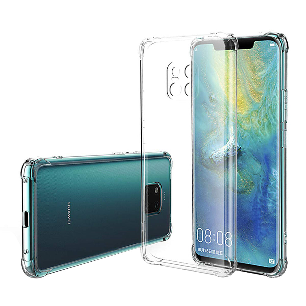 Coque pour Huawei Mate 20 Pro, Techsuit, Antichoc Claire, Transparente