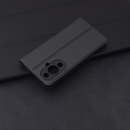 Hoes voor Huawei nova 12s / nova 11, Techsuit, Magskin Book, Zwart