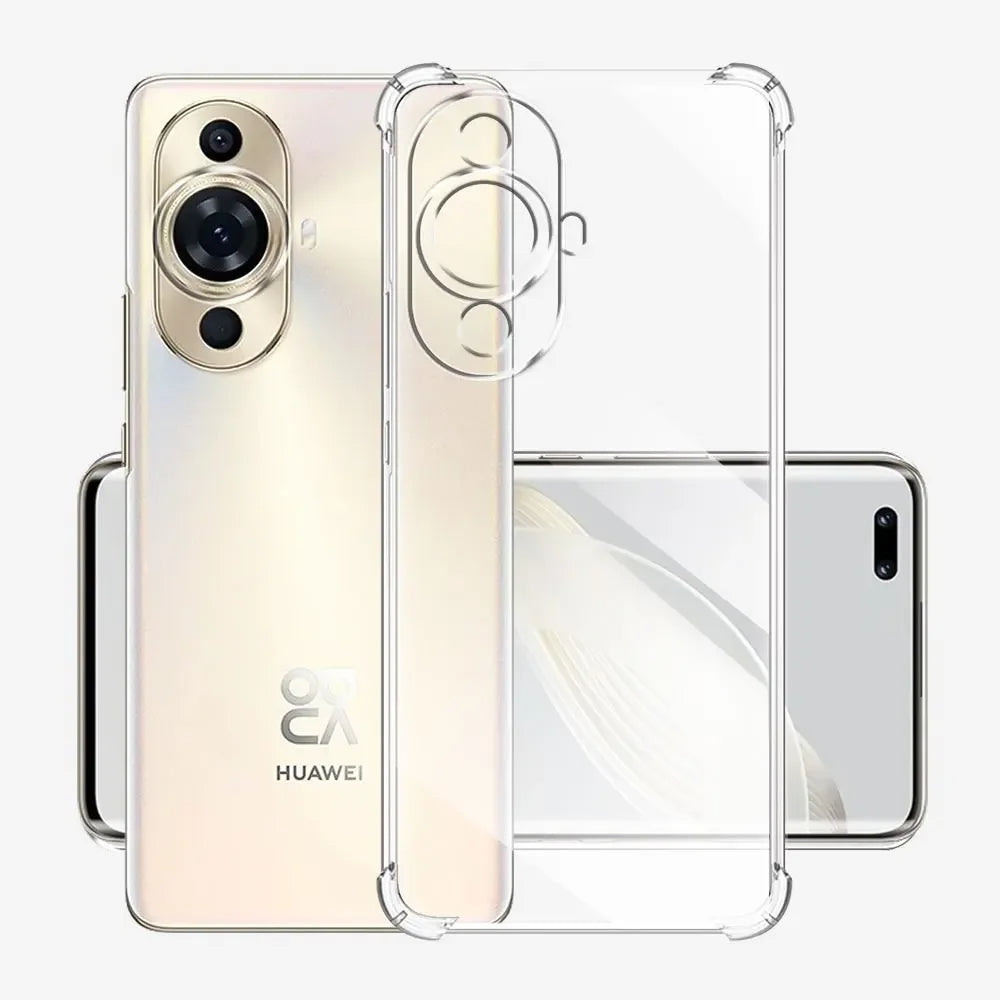 Coque pour Huawei nova 12s / nova 11, Techsuit, Antichoc Claire, Transparente