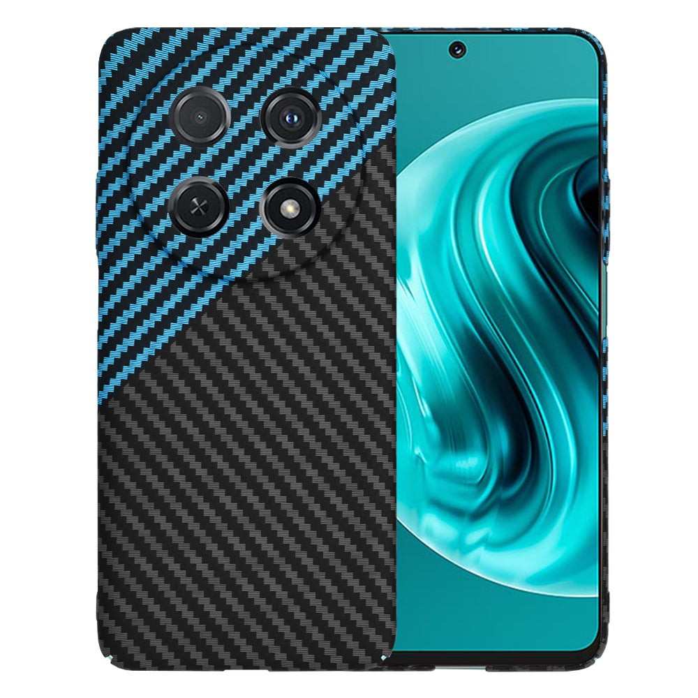 Coque pour Huawei nova 13i / nova 12i, Techsuit, Carbonite FiberShell, Noir Bleu