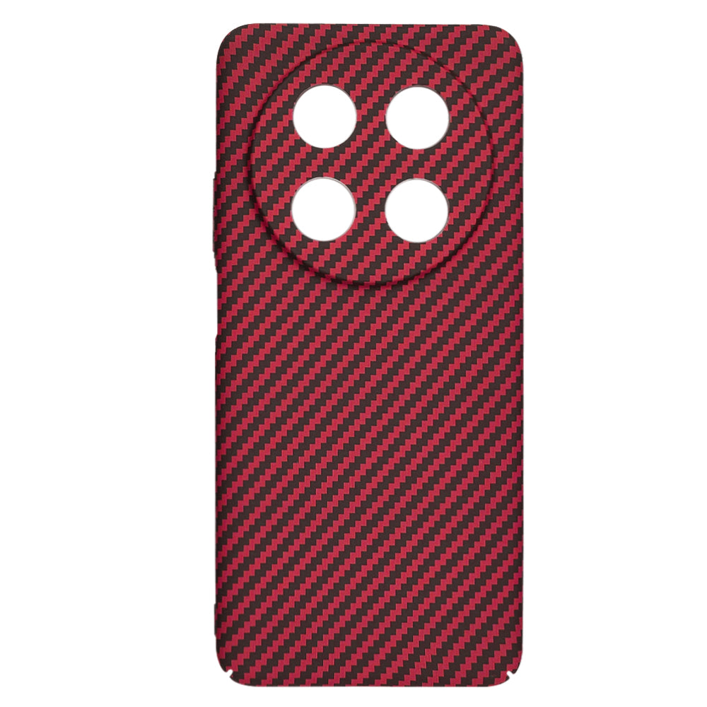 Coque pour Huawei nova 13i / nova 12i, Techsuit, Carbonite FiberShell, Rouge