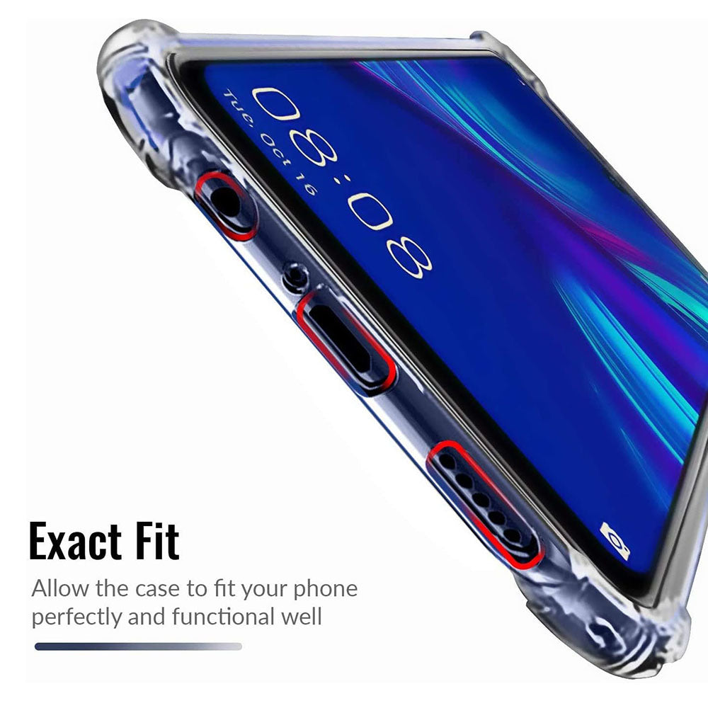 Coque pour Huawei P Smart (2019), Techsuit, Anti-choc Claire, Transparente