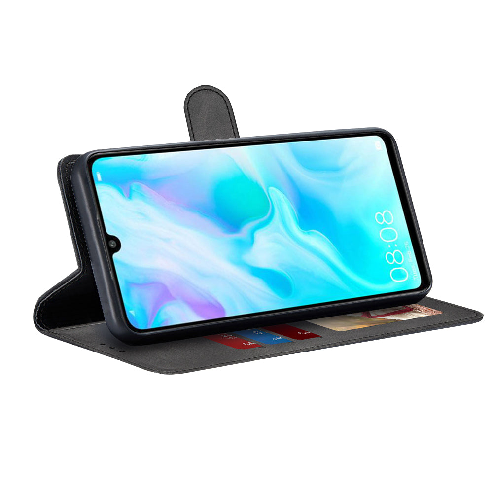 Coque pour Huawei P30 lite New Edition / P30 lite, Techsuit, Diary Book, Noire