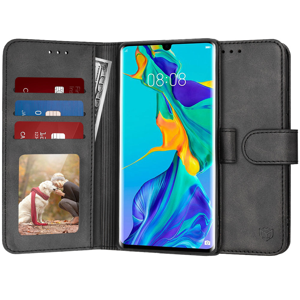 Coque pour Huawei P30 Pro New Edition / P30 Pro, Techsuit, Diary Book, Noire