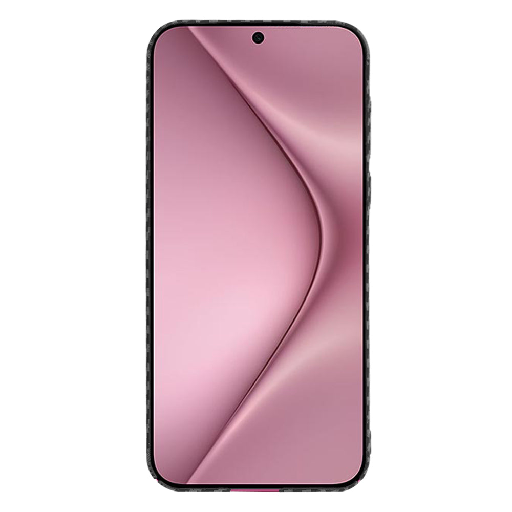 Coque pour Huawei Pura 70, Techsuit, Carbonite FiberShell, Noire