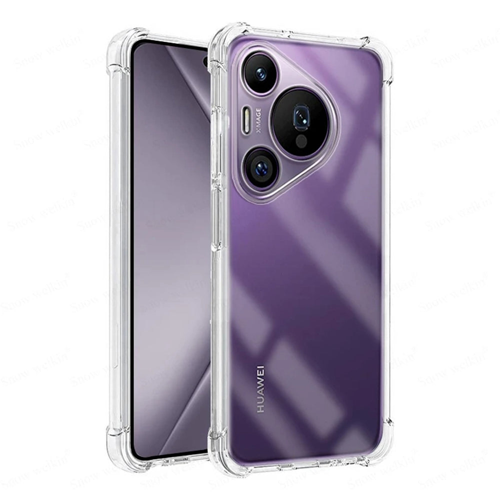 Coque pour Huawei Pura 70, Techsuit, Antichoc Claire, Transparente
