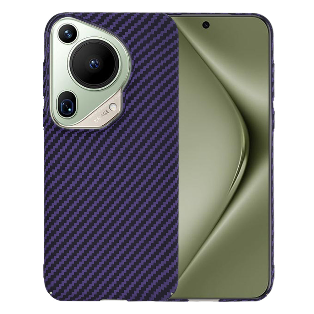 Coque pour Huawei Pura 70 Ultra, Techsuit, Carbonite FiberShell, Violet