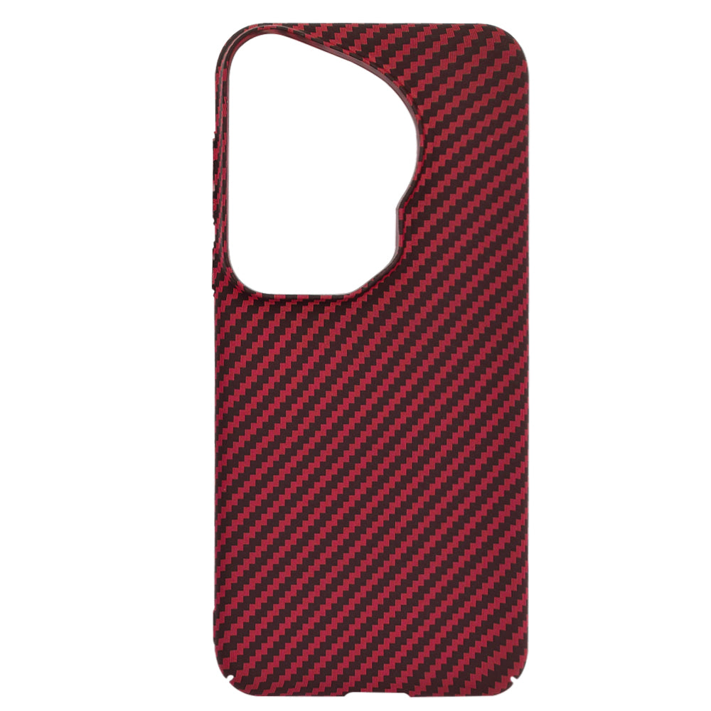 Coque pour Huawei Pura 70 Ultra, Techsuit, Carbonite FiberShell, Rouge