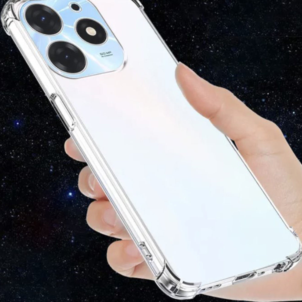 Coque pour Infinix Hot 40i, Techsuit, Anti-choc Claire, Transparente