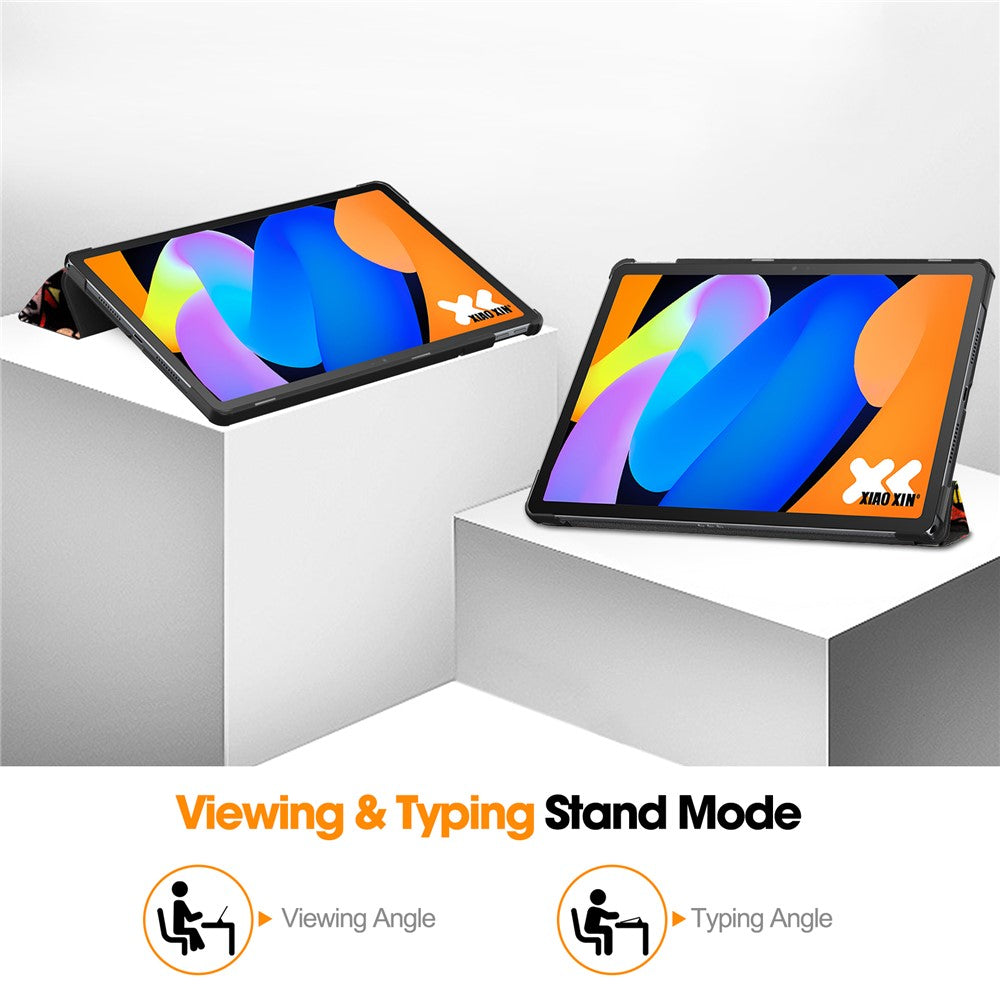 Étui pour Lenovo Idea Tab 11, Techsuit, FoldPro Urban Vibe, Multicolore