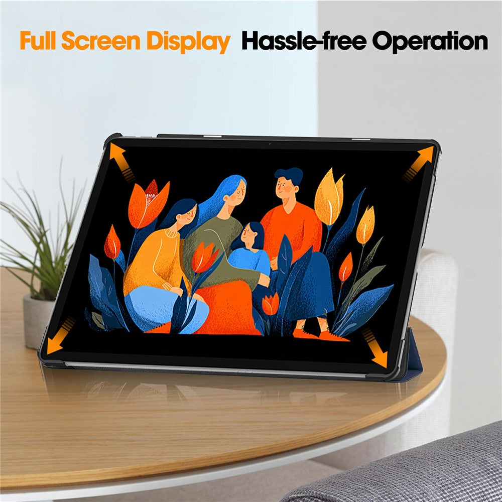 Étui pour Lenovo Idea Tab Plus, Techsuit, FoldPro, Bleu