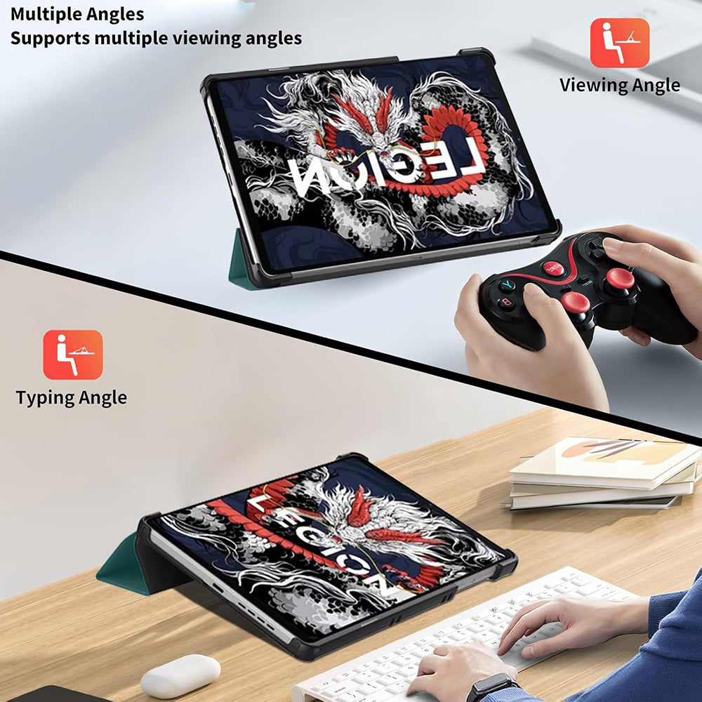 Étui pour Lenovo Legion Y700 (2025), Techsuit, FoldPro Urban Vibe, Multicolore