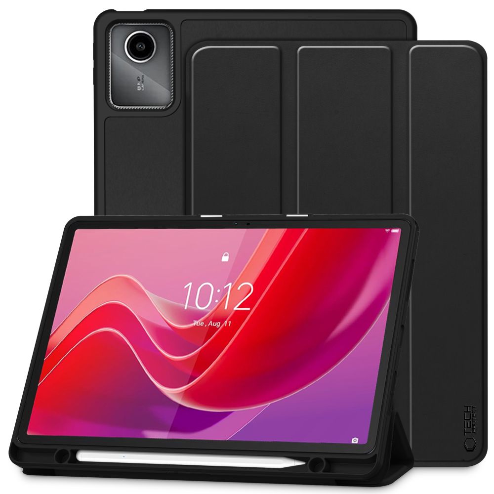 Etui pour Lenovo Tab M11, Tech-Protect, SC PEN, Noir