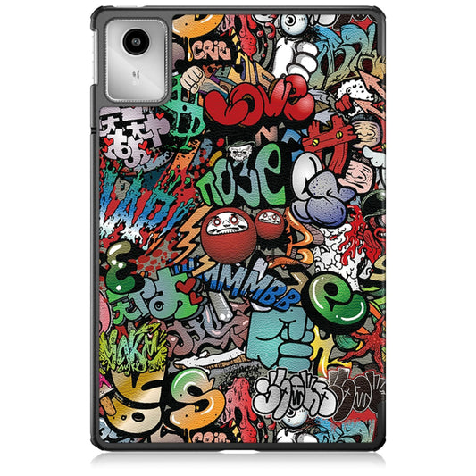 Hoes voor Lenovo Tab M11, Techsuit, FoldPro Urban Vibe, Multicolor