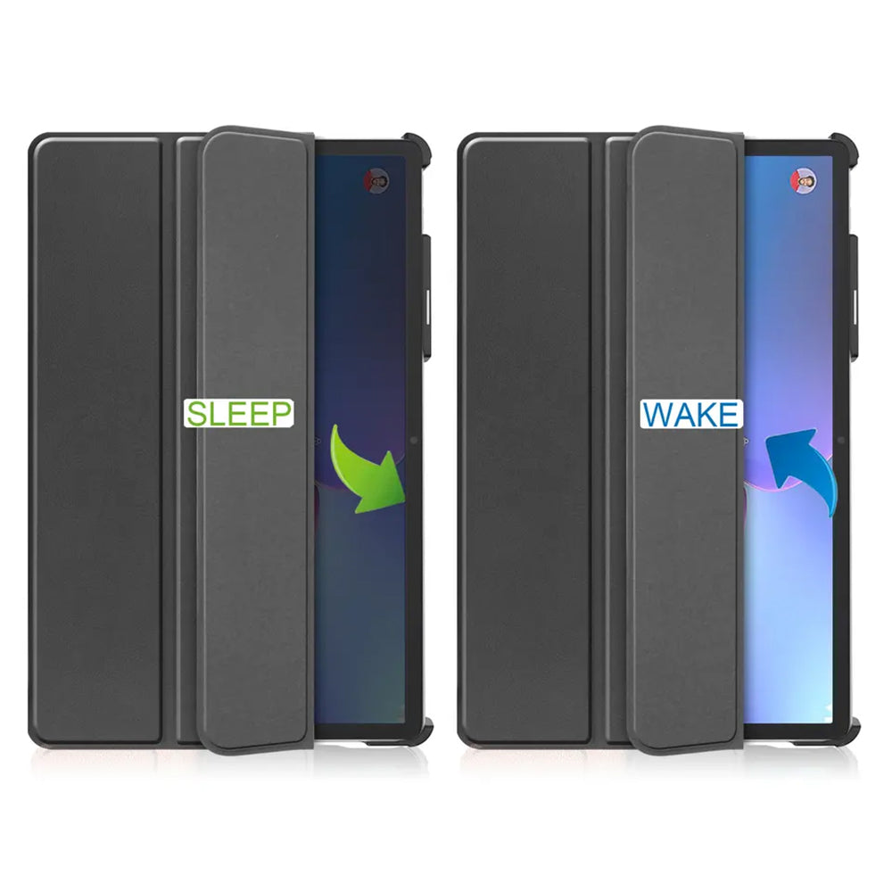 Étui pour Lenovo Tab P11 Pro Gen 2, Techsuit, FoldPro, Noir