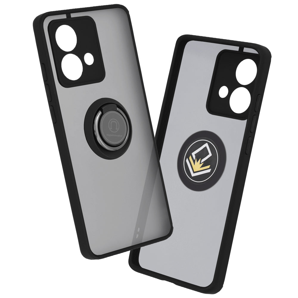 Coque pour Motorola Edge 40 Neo, Techsuit, Glinth, Noire