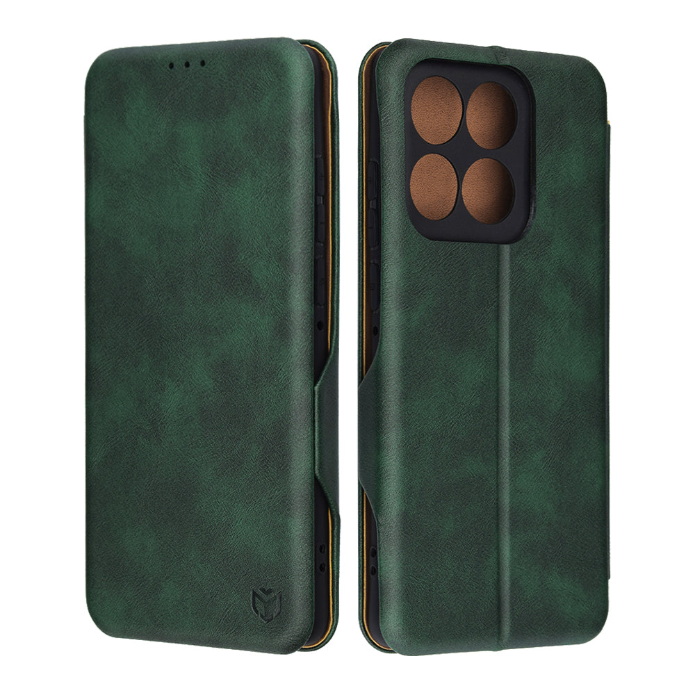 Coque pour Motorola Edge 60 Fusion / Edge 60, Techsuit, Safe Wallet Plus, Vert