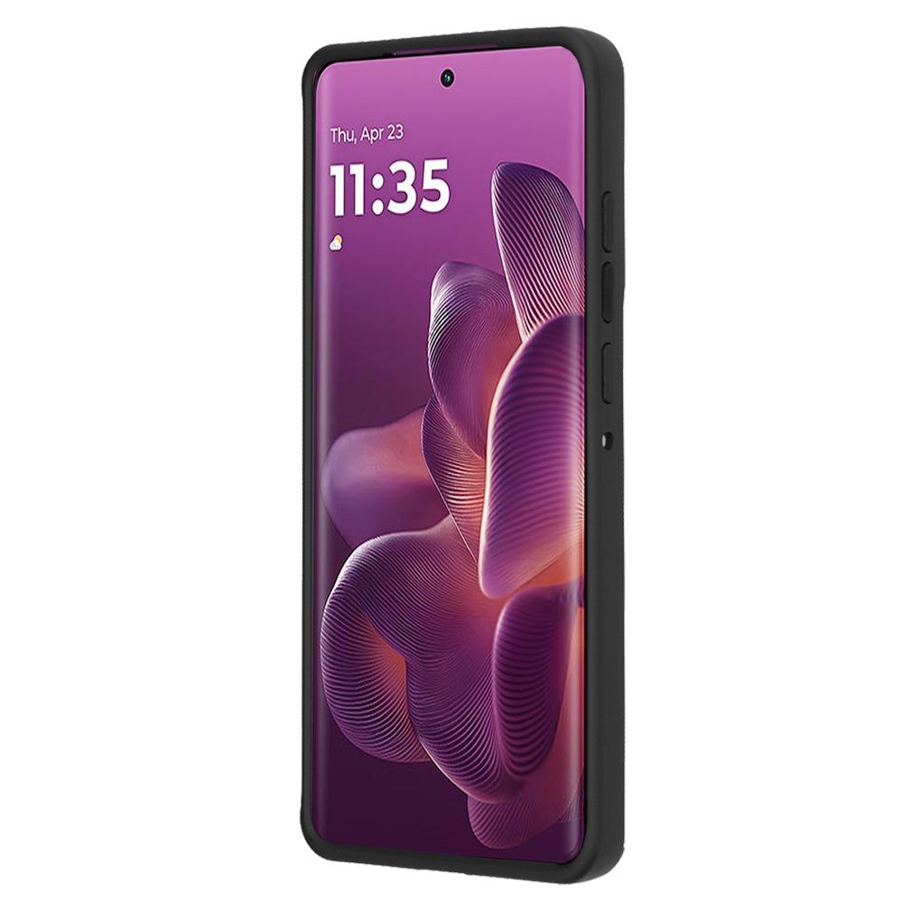 Coque pour Motorola Edge 60 Pro, Techsuit, Glinth, Noire
