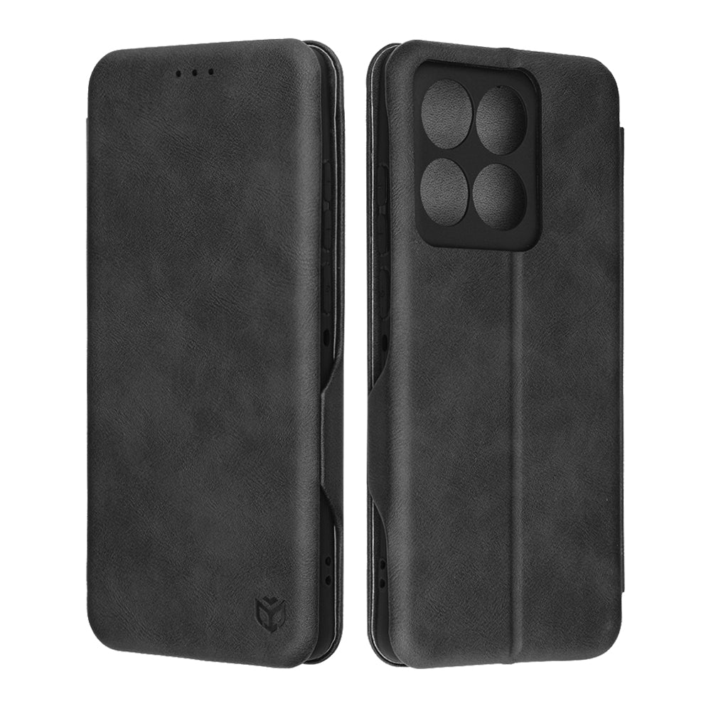 Coque pour Motorola Edge 60 Pro, Techsuit, Safe Wallet Plus, Noire