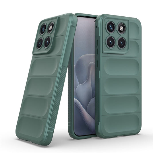 Hoes voor Motorola Edge 70 Fusion, Techsuit, Magic Shield, Groen