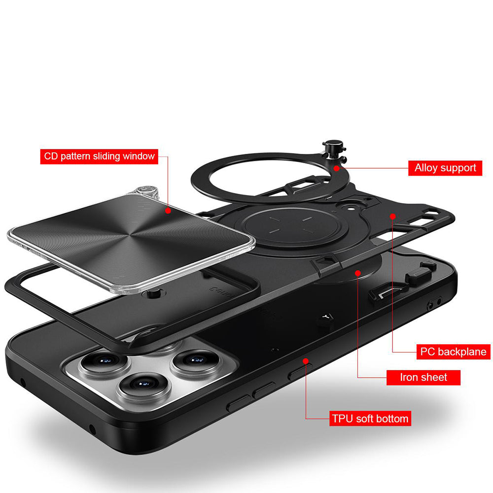 Hoes voor Motorola Edge 70 Pro, Techsuit, CamGuard Pro, Paars