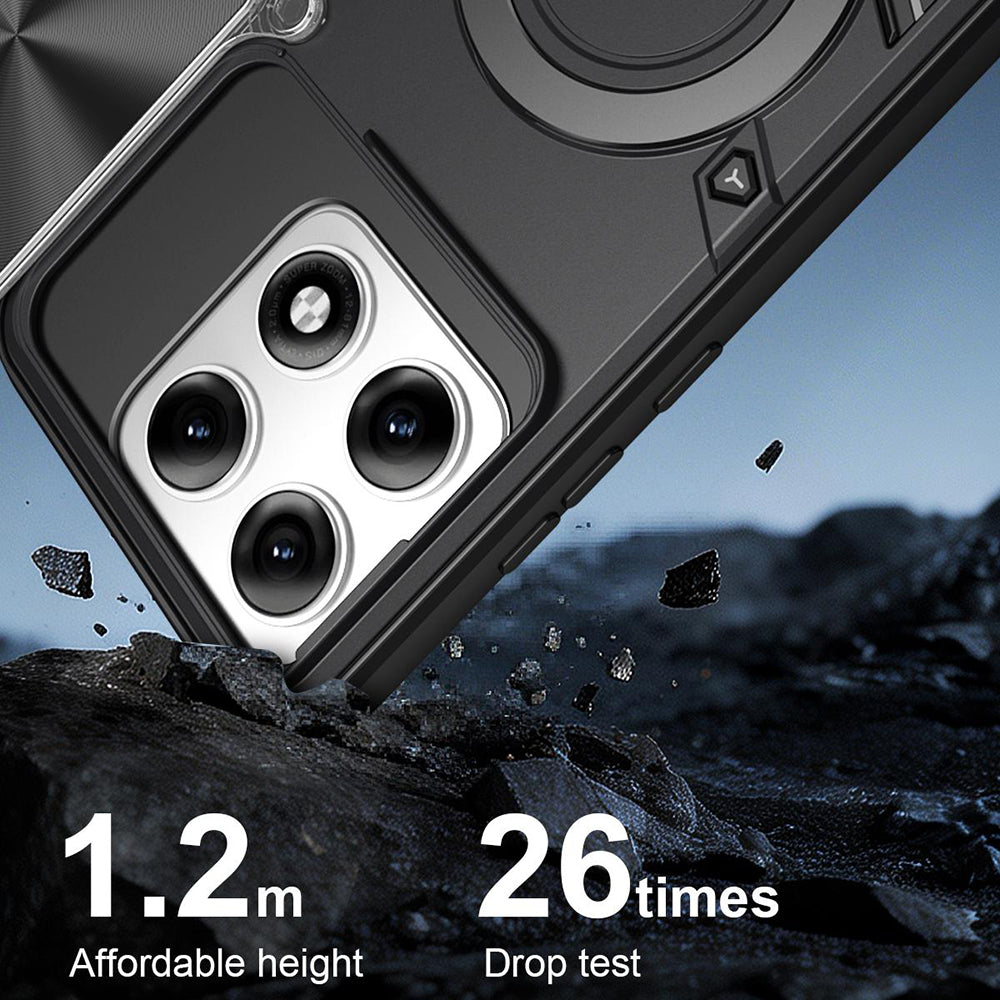 Hoes voor Motorola Edge 70 Pro, Techsuit, CamGuard Pro, Paars