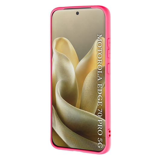 Hoes voor Motorola Edge 70 Pro, Techsuit, SoftFlex, Donkerroze