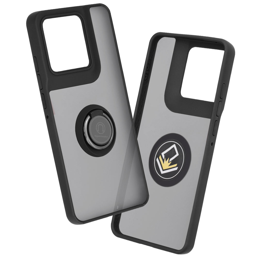 Étui pour Motorola Edge 70, Techsuit, Glinth, Noir