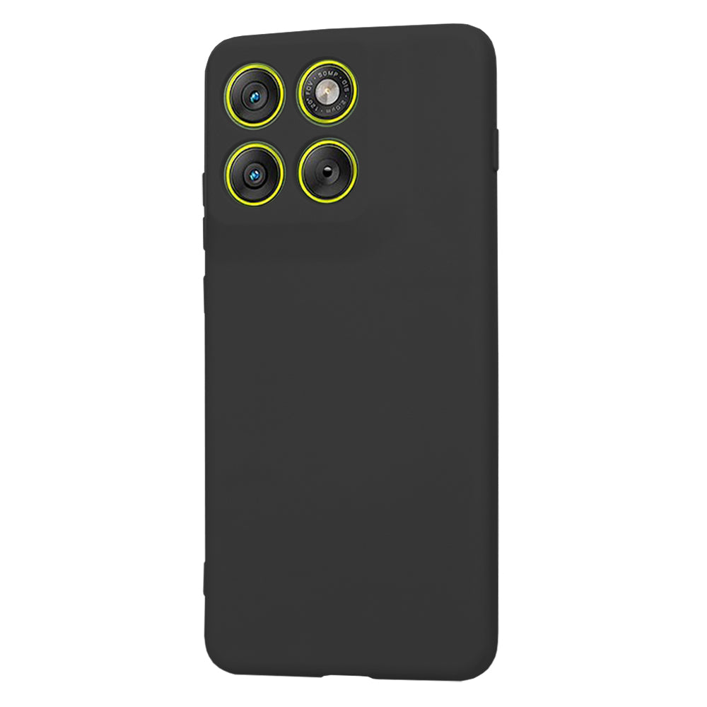 Étui pour Motorola Edge 70, Techsuit, SoftFlex, Noir