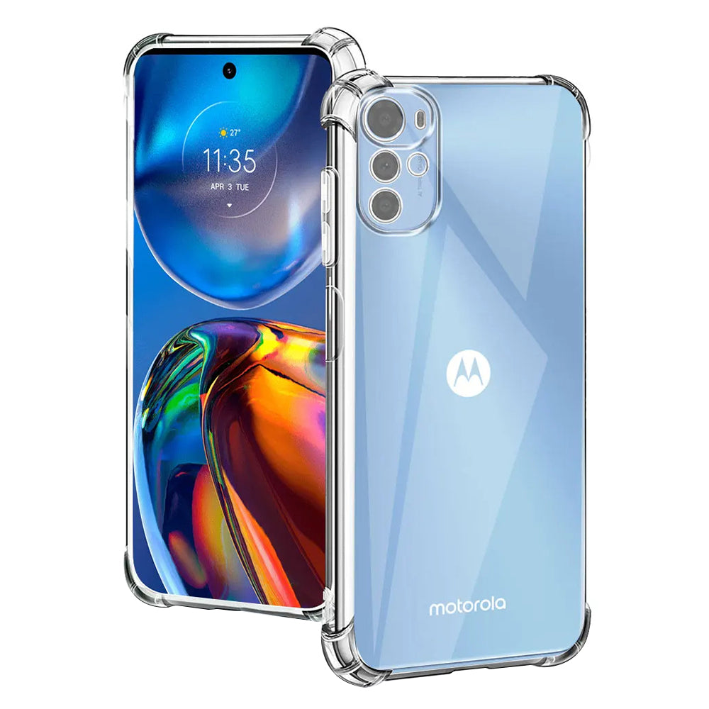 Coque pour Motorola Moto E32s / E32 / G22, Techsuit, Antichoc Claire, Transparente