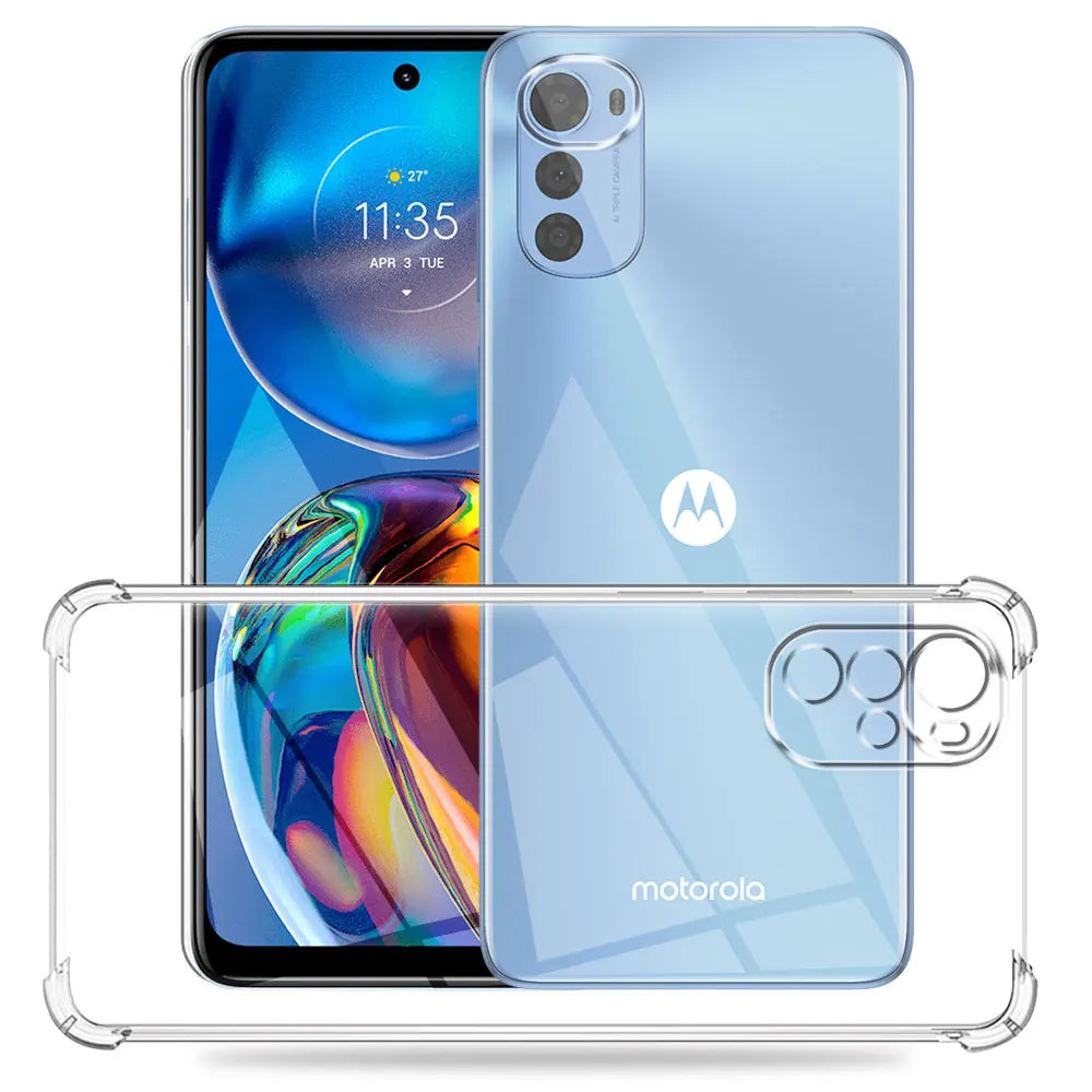Coque pour Motorola Moto E32s / E32 / G22, Techsuit, Antichoc Claire, Transparente