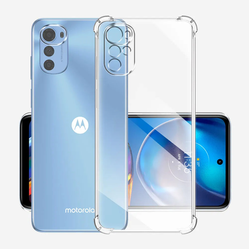 Coque pour Motorola Moto E32s / E32 / G22, Techsuit, Antichoc Claire, Transparente