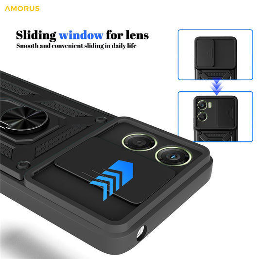 Hoes voor Motorola Moto G06, Techsuit, CamShield, Groen