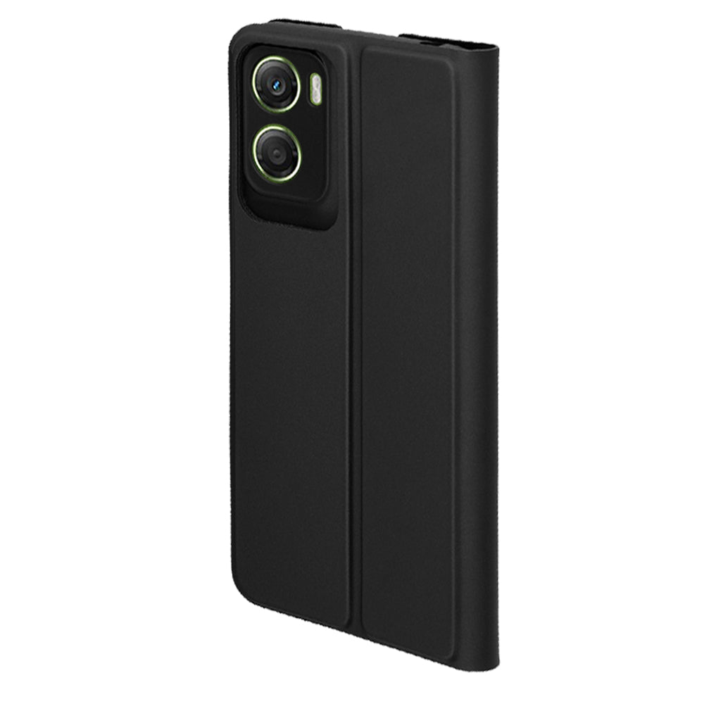 Hoes voor Motorola Moto G06, Techsuit, Magskin Book, Zwart