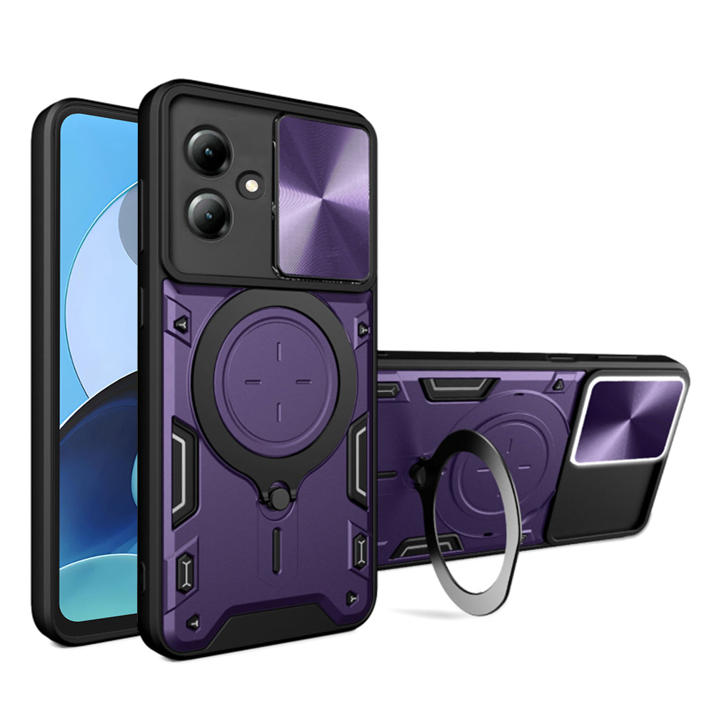 Coque pour Motorola Moto G14, Techsuit, CamGuard Pro, Violet