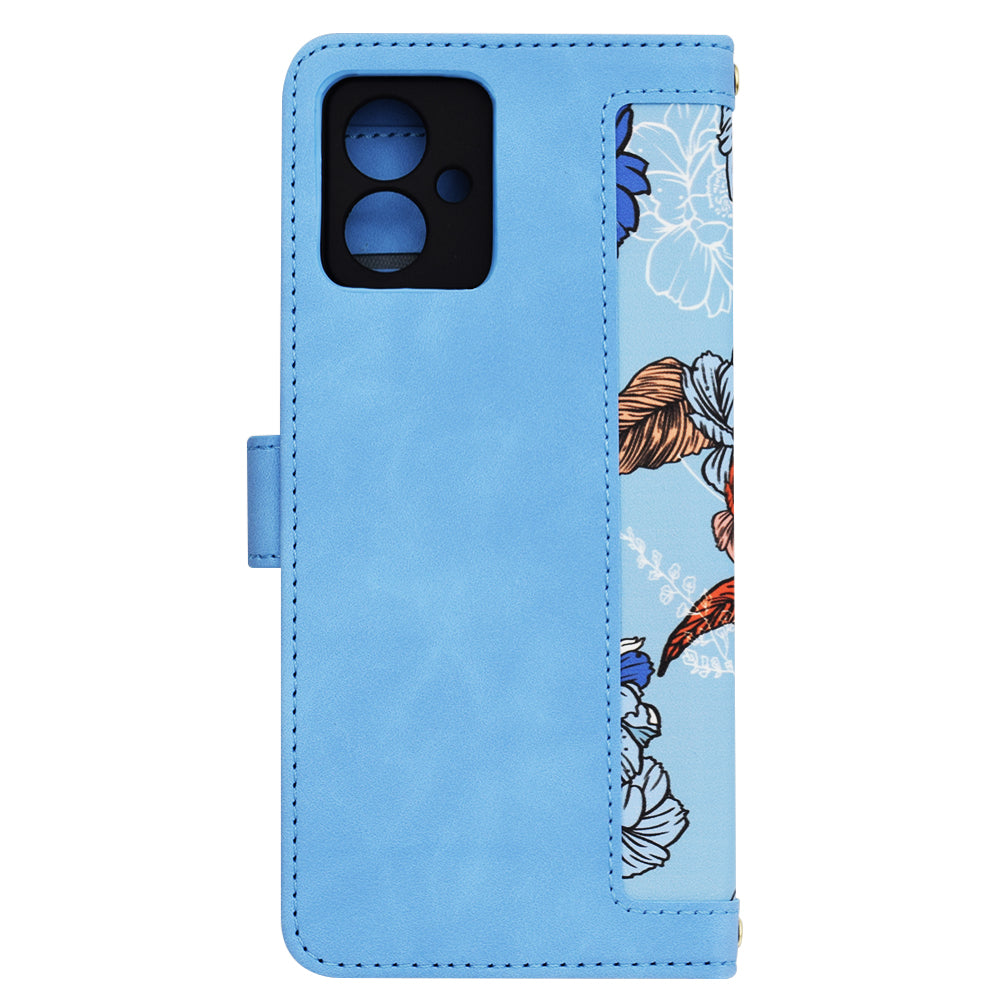 Coque pour Motorola Moto G14, Techsuit, FlipCraft, Bleu