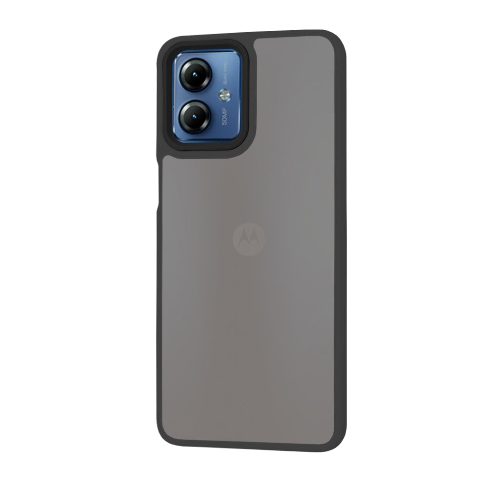 Coque pour Motorola Moto G14, Techsuit, HaloFrost, Noire