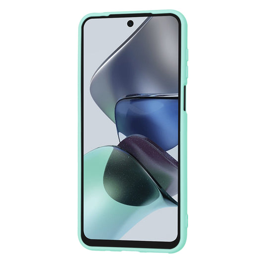 Hoes voor Motorola Moto G23, Techsuit, SoftFlex, Turkoois