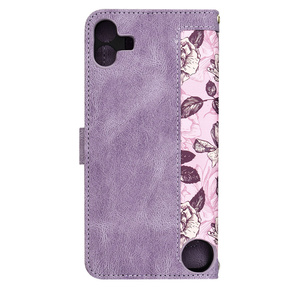 Coque pour Nothing CMF Phone 1, Techsuit, FlipCraft, Violet