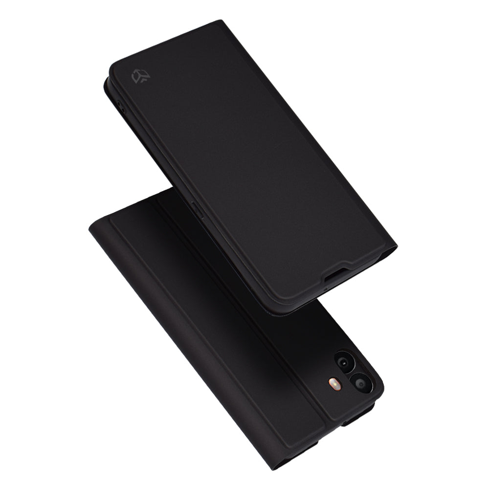 Coque pour Nothing CMF Phone 1, Techsuit, Magskin Book, Noire